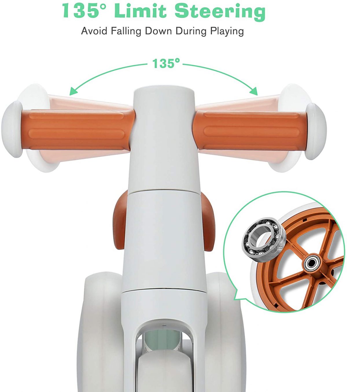 Welspo Kids Balance Bikes for 1 Year Old Boys Girls 1236 Months Cute